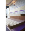Mazur MUE-1240 Trockensauna mit HARVIA-Ofen 12 kW 250 x 180 x 210 cm