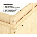 Fjordholz Holzgarage Modell Q-Bic 34 A