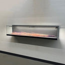 Form Department ATRIUM.W80 – Breite Wandvitrine mit Klapp-Öffnung