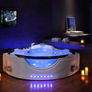 Hydrosan Whirlpool-Badewanne EOS 932 WEISS 155x155 CM
