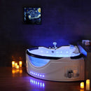 Hydrosan Whirlpool-Badewanne EOS 932 WEISS 155x155 CM