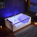 Hydrosan NIKE 937 WHIRLPOOL BADEWANNE WEISS 180x120 CM