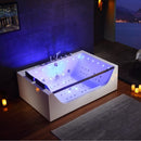 Hydrosan NIKE 937 WHIRLPOOL BADEWANNE WEISS 180x120 CM