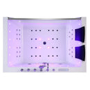 Hydrosan NIKE 937 WHIRLPOOL BADEWANNE WEISS 180x120 CM