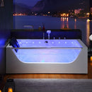 Hydrosan NIKE 937 WHIRLPOOL BADEWANNE WEISS 180x120 CM