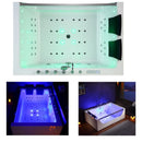 Hydrosan NIKE 937 WHIRLPOOL BADEWANNE WEISS 180x120 CM