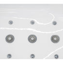 Hydrosan MARBE 941 WEISSE HYDRO-MASSAGE-BADWANNE 180x90 CM