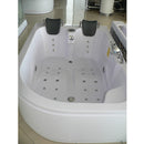 Hydrosan CARMEN 631R Hydromassage-Badewanne rechts, weiß, 180 x 120 cm
