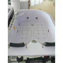 Hydrosan CARMEN 631R Hydromassage-Badewanne rechts, weiß, 180 x 120 cm