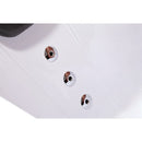 Hydrosan CARMEN 631R Hydromassage-Badewanne rechts, weiß, 180 x 120 cm