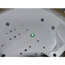 Hydrosan CARMEN 631R Hydromassage-Badewanne rechts, weiß, 180 x 120 cm