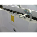 Hydrosan CARMEN 631R Hydromassage-Badewanne rechts, weiß, 180 x 120 cm