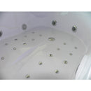 Hydrosan CARMEN 631R Hydromassage-Badewanne rechts, weiß, 180 x 120 cm