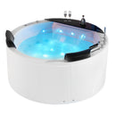Hydrosan DELLA 916 Hydromassage-Badewanne mit Gehäuse 155x155 cm