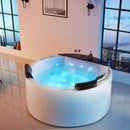 Hydrosan DELLA 916 Hydromassage-Badewanne mit Gehäuse 170x170 cm