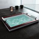 Hydrosan DIABLO 666 Hydromassage-Badewanne mit Verkleidung und Sitz 180x150 cm
