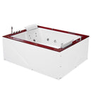 Hydrosan DIABLO 666 Hydromassage-Badewanne mit Verkleidung und Sitz 180x150 cm