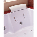 Hydrosan DIABLO 666 Hydromassage-Badewanne mit Verkleidung und Sitz 180x150 cm