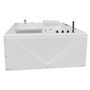 Hydrosan DIABLO 666 EINBAU-WHIRLPOOL-BADWANNE, WEISS, 180x150 CM + VERKLEIDUNG