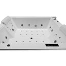 Hydrosan DIABLO 666 EINBAU-WHIRLPOOL-BADWANNE, WEISS, 180x150 CM + VERKLEIDUNG