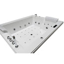 Hydrosan DIABLO 666 EINBAU-WHIRLPOOL-BADWANNE, WEISS, 180x150 CM + VERKLEIDUNG