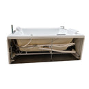 Hydrosan DIABLO 666 EINBAU-WHIRLPOOL-BADWANNE, WEISS, 180x150 CM + VERKLEIDUNG