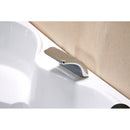 Hydrosan FLORES 601 WEISSE HYDRO-MASSAGE-BADWANNE 140x140 CM
