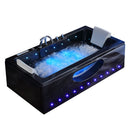 Hydrosan IRIS 933A BLACK WAVE Hydromassagebadewanne 150 x 84 cm