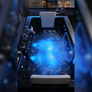 Hydrosan IRIS 933A BLACK WAVE Hydromassagebadewanne 150 x 84 cm