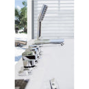 Hydrosan Hydromassage-Badewanne mit Heizung IMPERIA 610H Weiß 180x120 cm