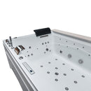 Hydrosan KALAMBO 914 Hydromassage-Badewanne mit weißer Verkleidung 190x150 cm