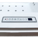 Hydrosan KALAMBO 914 Hydromassage-Badewanne mit weißer Verkleidung 190x150 cm