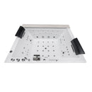 Hydrosan KALAMBO 914 Hydromassage-Badewanne mit weißer Verkleidung 190x150 cm