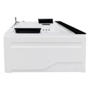 Hydrosan KALAMBO 914 Hydromassage-Badewanne mit schwarzer Verkleidung 190x150 cm