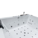 Hydrosan KALAMBO 914 Hydromassage-Badewanne mit schwarzer Verkleidung 190x150 cm