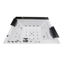 Hydrosan KALAMBO 914 Hydromassage-Badewanne mit schwarzer Verkleidung 190x150 cm