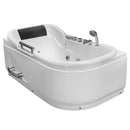 Hydrosan LEMUR 796R RECHTS HYDRO-MASSAGE-BADWANNE WEISS 140x80 CM