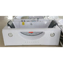 Hydrosan LEVANTE 659 WEISSE HYDRO-MASSAGE-BADWANNE 180x90 CM