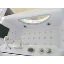 Hydrosan LEVANTE 659 WEISSE HYDRO-MASSAGE-BADWANNE 180x90 CM