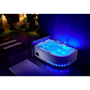Hydrosan VENEZIA 761 HYDRO-MASSAGE-BADWANNE LINKS WEISS 180x120 CM