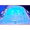 Hydrosan VENEZIA 761 HYDRO-MASSAGE-BADWANNE LINKS WEISS 180x120 CM