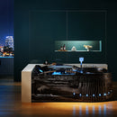 Hydrosan VENEZIA 761 SCHWARZES WASSER LINKES BADEZIMMER 180x120 CM