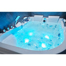 Hydrosan VENEZIA 761 HYDRO-MASSAGE-BADWANNE RECHTS WEISS 180x120 CM