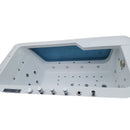 Hydrosan NEVADA 912 WHIRLPOOL BADEWANNE WEISS 170x90 CM