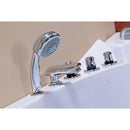 Hydrosan ORINO 632A WEISSE HYDRO-MASSAGE-BADWANNE 152x152 CM