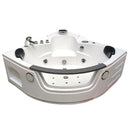 Hydrosan Hydromassage-Badewanne mit Heizung ORINO 632CH 135x135 cm