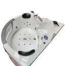 Hydrosan Hydromassage-Badewanne mit Heizung ORINO 632CH 135x135 cm