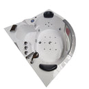 Hydrosan Hydromassage-Badewanne mit Heizung ORINO 632CH 135x135 cm