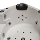 Hydrosan Hydromassage-Badewanne mit Heizung ORINO 632CH 135x135 cm