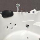 Hydrosan Hydromassage-Badewanne mit Heizung ORINO 632CH 135x135 cm
